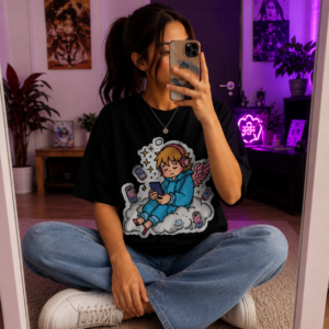 Cute Anime Gaming Tee for Girls & Gamers