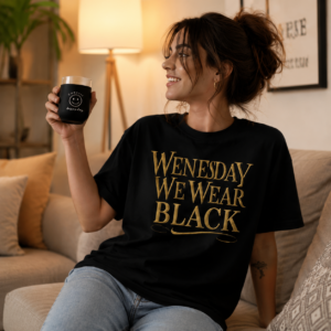 wednesday we wear black