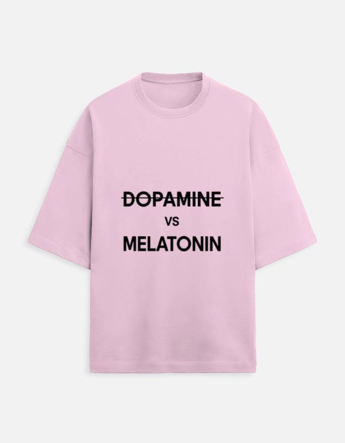 Dopamine vs Melatonin Funny T-Shirt - Image 10