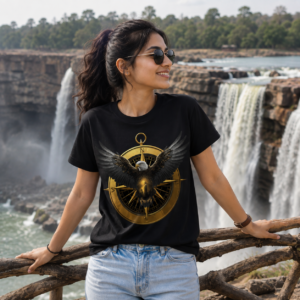 Majestic Eagle Compass T-Shirt